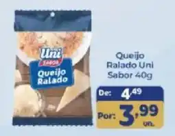 Shibata Supermercados Queijo Ralado Uni Sabor oferta
