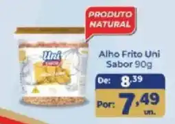 Shibata Supermercados Alho Frito Uni Sabor oferta