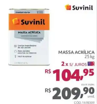 Massa acrílica