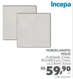 Telhanorte Porcelanato polis oferta