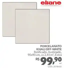 Telhanorte Porcelanato khali off-white oferta