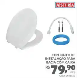 Telhanorte Conjunto de instalação para bacia com caixa oferta