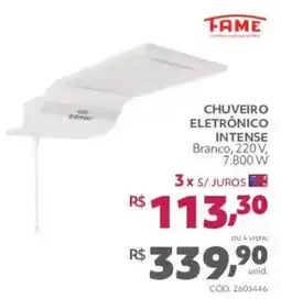 Telhanorte Chuveiro eletrônico intenso branco oferta