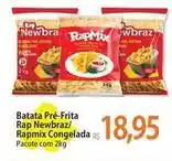 Pacote - batata pré-frita rap newbraz/rapmix congelada