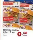 Novo Atacarejo Tony - hambúrguer misto oferta