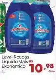 Novo Atacarejo Ekonomico - lava-roupas líquido mais oferta