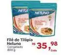 Novo Atacarejo Netuno - filé de tilápia oferta
