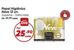 Dia Neve - papel higiênico oferta