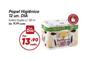 Dia Dia - papel higiênico oferta