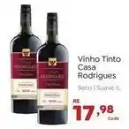 Novo Atacarejo Casa rodrigues - vinho tinto oferta