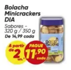 Dia Dia - bolacha minicrackers oferta