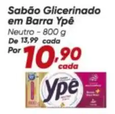 Dia Ypê - sabão glicerinado em barra oferta