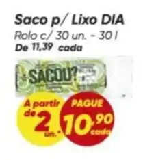 Dia Dia - saco p/ lixo oferta