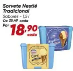 Dia Nestlé - sorvete tradicional oferta