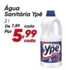 Dia Ypê - água sanitária oferta