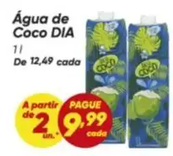Dia Dia - água de coco oferta