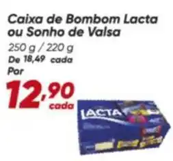 Dia Lacta - caixa de bombom ou sonho de valsa oferta