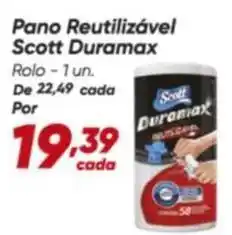Dia Scott - pano reutilizável duramax oferta