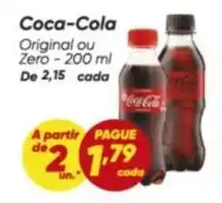 Dia Coca-cola - original ou zero oferta
