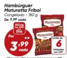 Dia Dia - hambúrguer maturatta friboi oferta