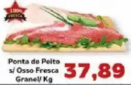 Supermercados Tauste Ponta de Peito s/ Osso Fresca oferta