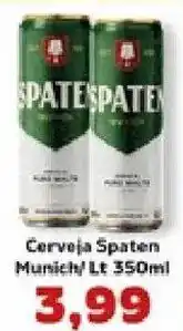 Supermercados Tauste Cerveja Spaten Munich' Lt oferta