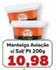 Supermercados Tauste Manteiga Aviação c/ Sal/ Pt 200g oferta