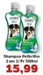 Supermercados Tauste Shampoo petbrilho oferta