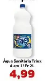 Supermercados Tauste Água Sanitária Triex oferta