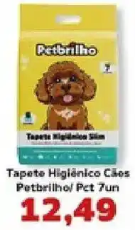 Supermercados Tauste Tapete Higiênico Cães Petbrilho/ Pct 7un oferta
