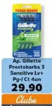 Supermercados Tauste Ap. Gillette Prestobarba 3 Sensitive Lv+ oferta