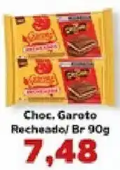Supermercados Tauste Choc. Garoto Recheado oferta