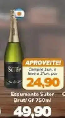 Supermercados Tauste Espumante Suter Brut oferta
