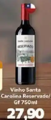 Supermercados Tauste Vinho Santa Carolina Reservado oferta