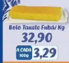 Supermercados Tauste Bolo Tânsle Fubá oferta