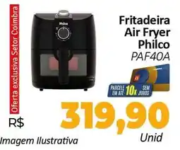 Hiper Moreira Fritadeira air fryer philco paf40a oferta