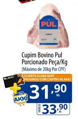 Akki Atacadista Cupim Bovino Pul oferta