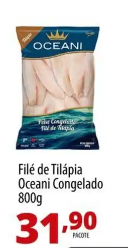 Akki Atacadista Filé de Tilápia Oceani Congelado oferta