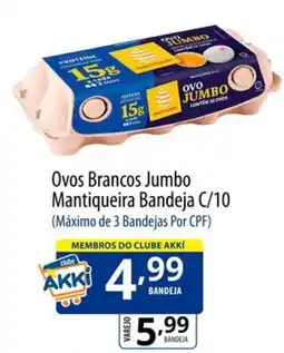 Akki Atacadista ovos brancos jumbo oferta