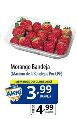 Akki Atacadista Morango Bandeja oferta