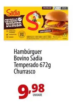 Akki Atacadista Hambúrguer Bovino Sadia Temperado Churrasco oferta