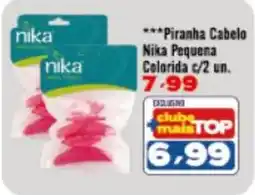 Rede Top Piranha Cabelo Nika Pequena Colorida oferta