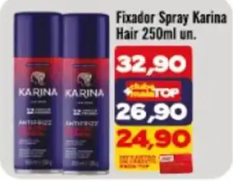 Fixador spray karina hair