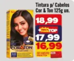 Rede Top Tintura p/ Cabelos Cor & Ton oferta