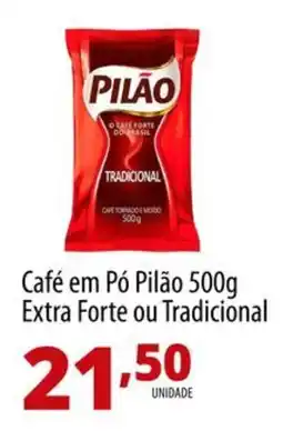 Akki Atacadista Café em Pó Pilão Extra Forte ou Tradicional oferta