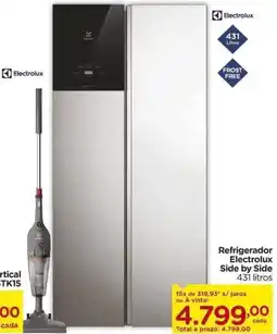 Carrefour Refrigerador Electrolux Side by Side oferta