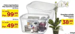 Carrefour Caixa organizadora Flex Sanremo Crystal oferta