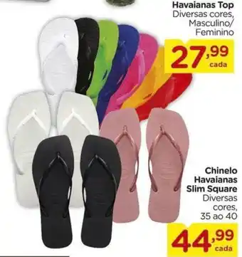 Chinelo Havaianas Slim Square