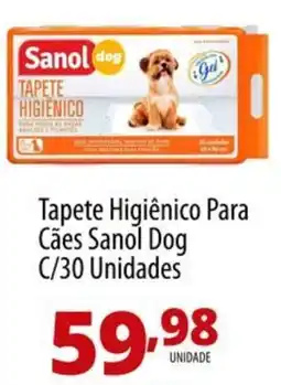 Akki Atacadista Tapete higiênico para cães sanol dog oferta