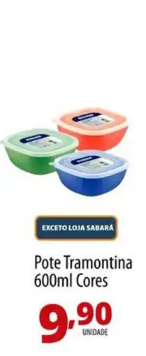 Akki Atacadista Pote Tramontina Cores oferta